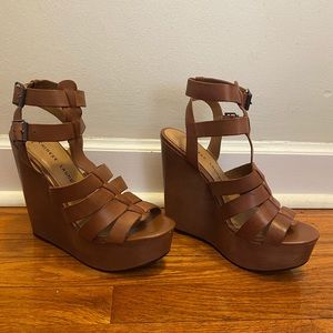 Gladiator Wedge Heels